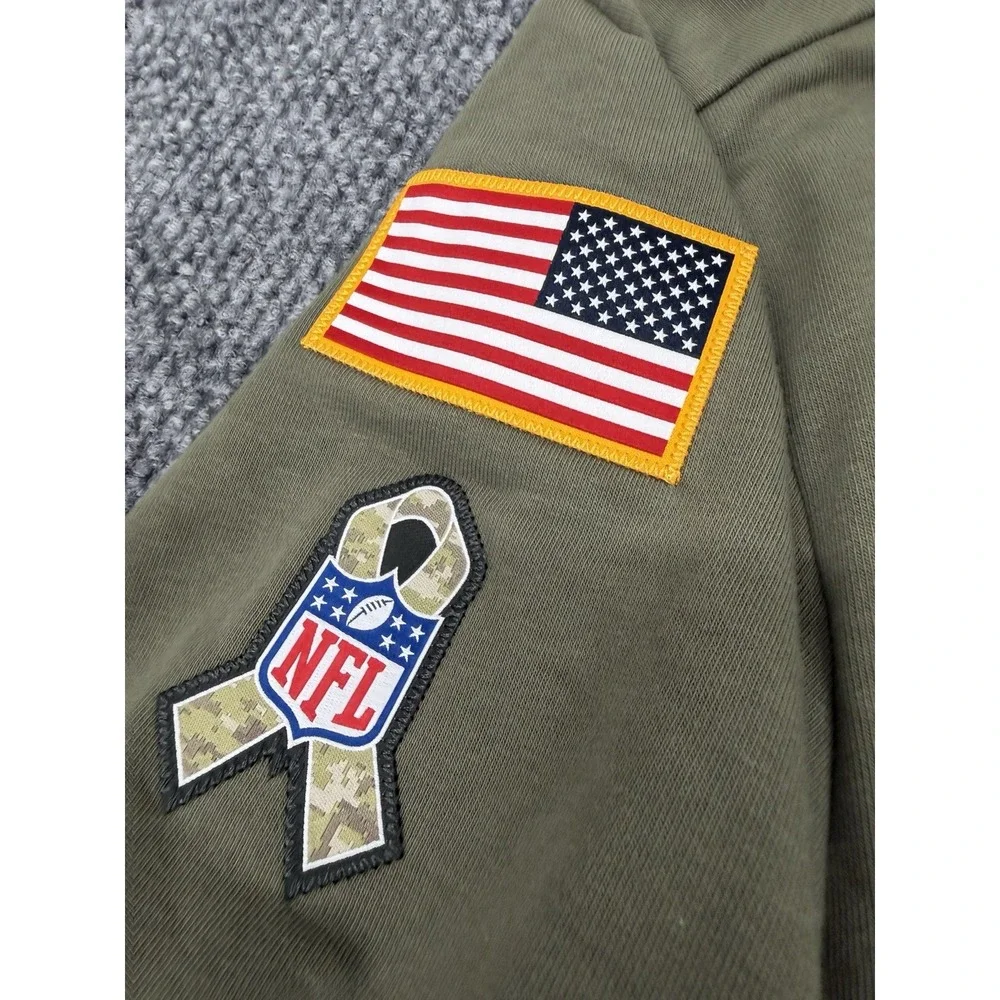 Authentic New England Patriots Large Nike Salute Service Standard Issue Hoodie